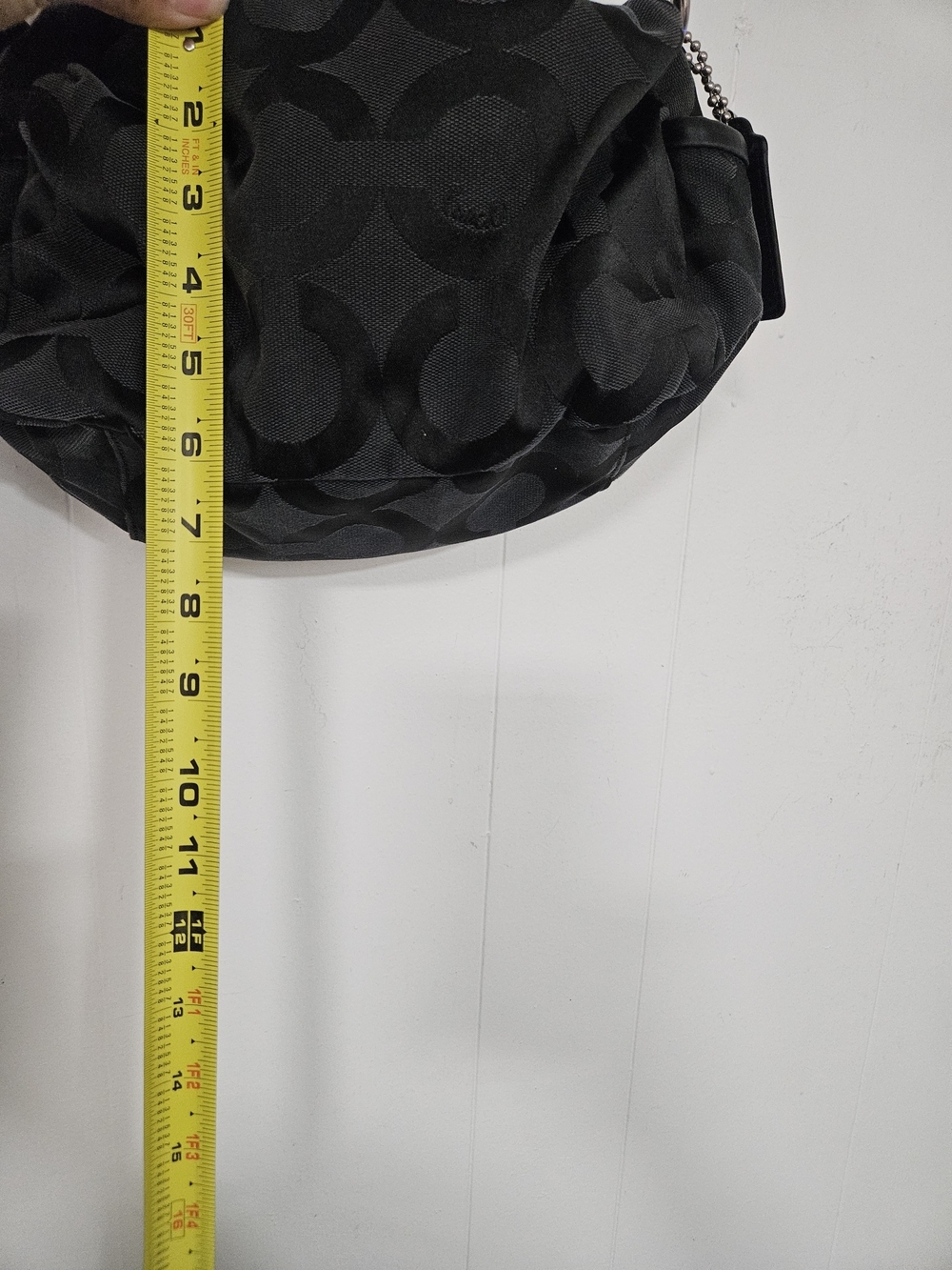 Vintage Coach Op Art Parker Hobo - Picture 5 of 7